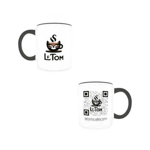 Le Tom Café Signature two-tone mug